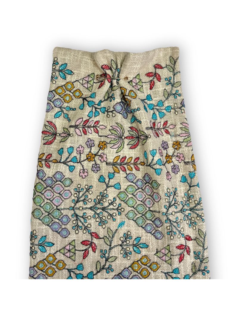 GARDEN Ethnic — домотканый хлопок с геометрической вышивкой