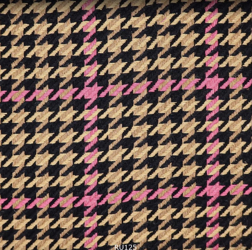 TERRA Zigzag — шерстяная ткань ручного ткачества, диагональ